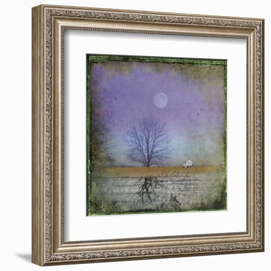 Moonlight in Vermont-Dawne Polis-Framed Art Print