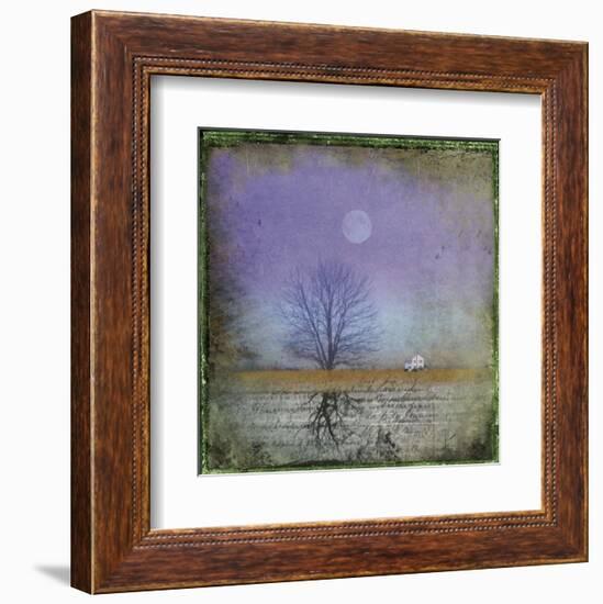 Moonlight in Vermont-Dawne Polis-Framed Art Print