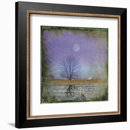 Moonlight in Vermont-Dawne Polis-Framed Art Print