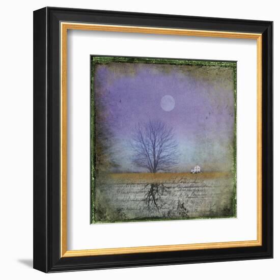 Moonlight in Vermont-Dawne Polis-Framed Art Print