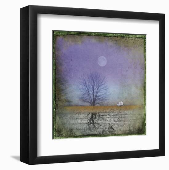 Moonlight in Vermont-Dawne Polis-Framed Art Print