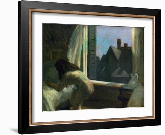 Moonlight Interior-Edward Hopper-Framed Giclee Print