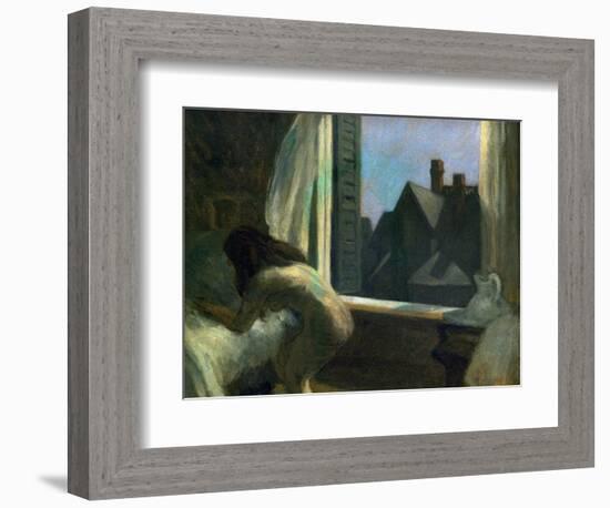 Moonlight Interior-Edward Hopper-Framed Giclee Print