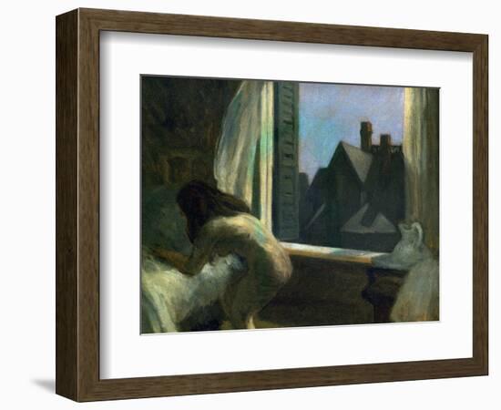 Moonlight Interior-Edward Hopper-Framed Giclee Print