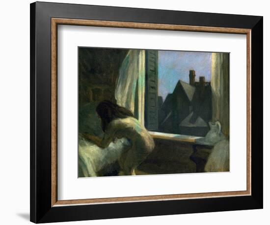 Moonlight Interior-Edward Hopper-Framed Giclee Print