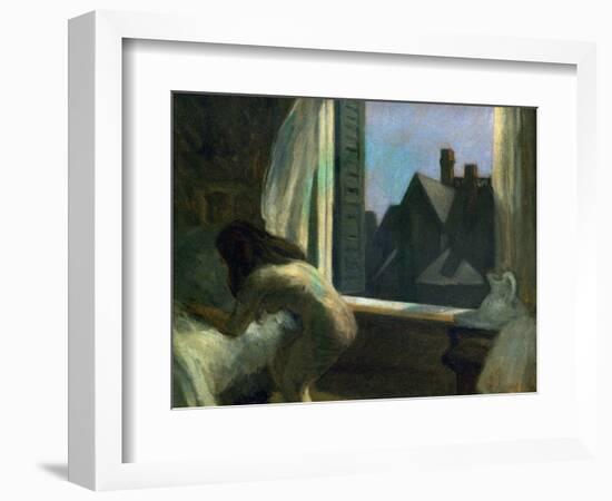 Moonlight Interior-Edward Hopper-Framed Giclee Print