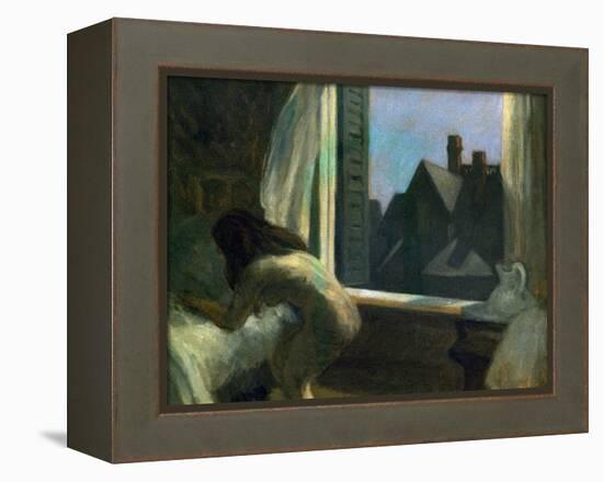 Moonlight Interior-Edward Hopper-Framed Premier Image Canvas