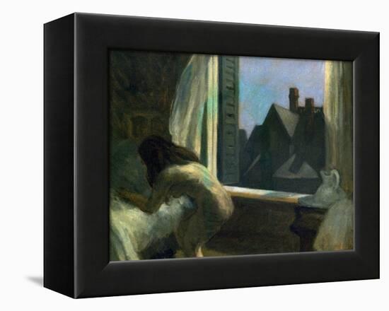 Moonlight Interior-Edward Hopper-Framed Premier Image Canvas