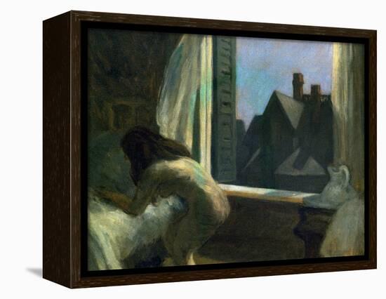 Moonlight Interior-Edward Hopper-Framed Premier Image Canvas