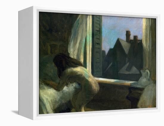 Moonlight Interior-Edward Hopper-Framed Premier Image Canvas