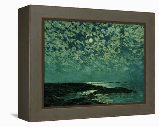 Moonlight, Isle of Shoals, 1892-Childe Hassam-Framed Premier Image Canvas