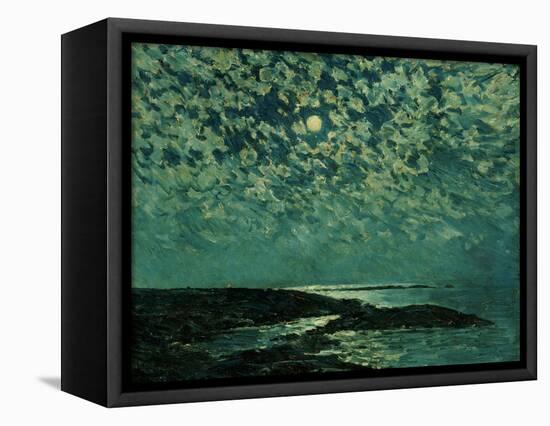 Moonlight, Isle of Shoals, 1892-Childe Hassam-Framed Premier Image Canvas