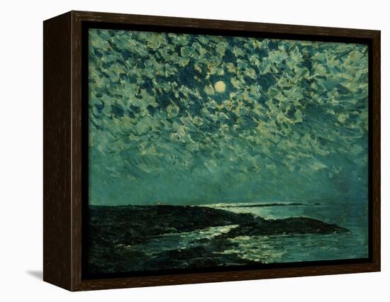 Moonlight, Isle of Shoals, 1892-Childe Hassam-Framed Premier Image Canvas