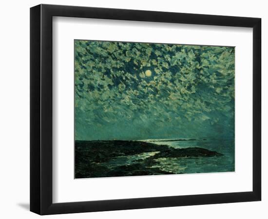 Moonlight, Isle of Shoals, 1892-Childe Hassam-Framed Giclee Print