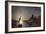 Moonlight on the Grand Canal, Venice-Henry Pether-Framed Giclee Print