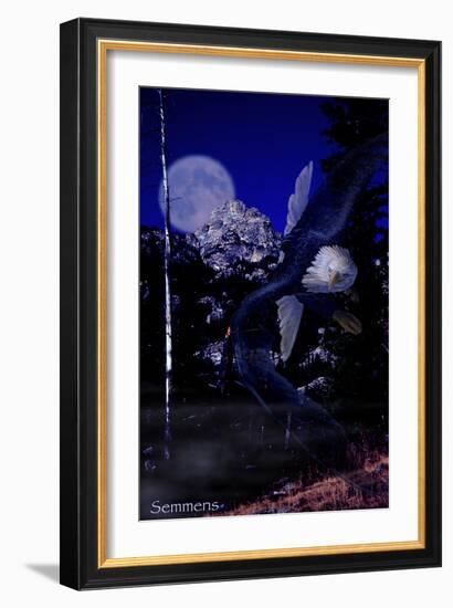 Moonlight Prey-Gordon Semmens-Framed Giclee Print