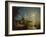 Moonlight Scene, Southampton, 1820-Sebastian Pether-Framed Giclee Print