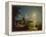 Moonlight Scene, Southampton, 1820-Sebastian Pether-Framed Premier Image Canvas