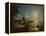 Moonlight Scene, Southampton, 1820-Sebastian Pether-Framed Premier Image Canvas