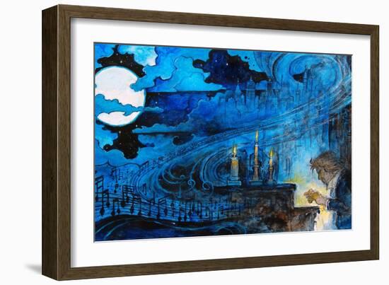 Moonlight Sonata-Bill Bell-Framed Giclee Print