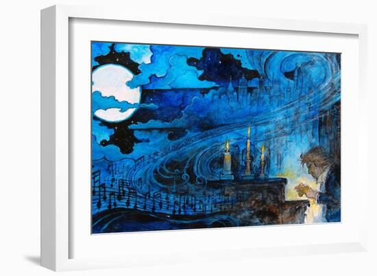 Moonlight Sonata-Bill Bell-Framed Giclee Print