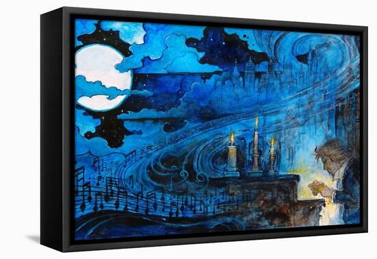 Moonlight Sonata-Bill Bell-Framed Premier Image Canvas