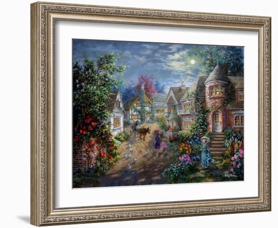 Moonlight Splendor-Nicky Boehme-Framed Giclee Print