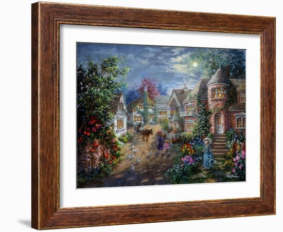 Moonlight Splendor-Nicky Boehme-Framed Giclee Print