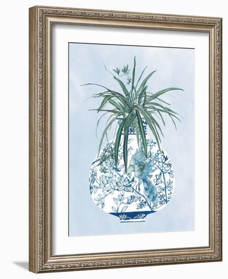 Moonlight Vase III-Melissa Wang-Framed Art Print