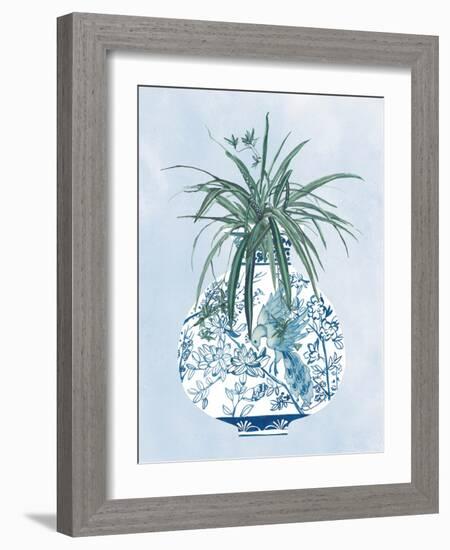 Moonlight Vase III-Melissa Wang-Framed Art Print