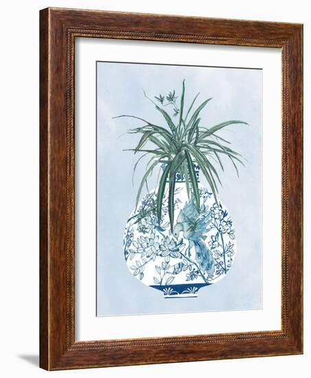 Moonlight Vase III-Melissa Wang-Framed Art Print