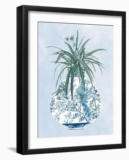 Moonlight Vase III-Melissa Wang-Framed Art Print