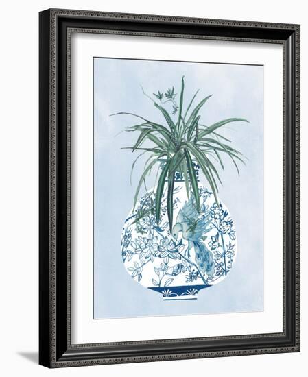 Moonlight Vase III-Melissa Wang-Framed Art Print