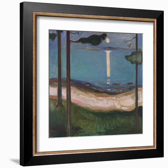 Moonlight-Edvard Munch-Framed Giclee Print