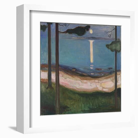 Moonlight-Edvard Munch-Framed Giclee Print