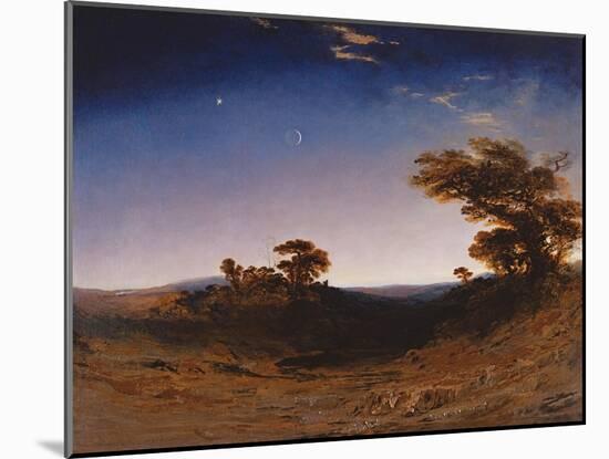 Moonlight-John Martin-Mounted Giclee Print