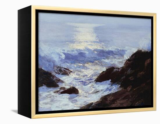 Moonlight-Edward Henry Potthast-Framed Premier Image Canvas