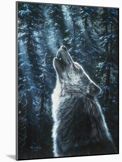 Moonlight-R.W. Hedge-Mounted Giclee Print