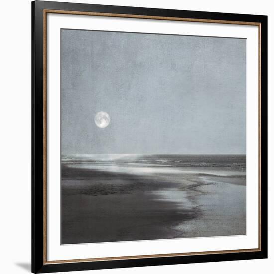 Moonlit Beach-Ily Szilagyi-Framed Art Print