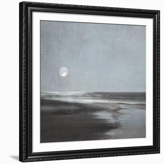 Moonlit Beach-Ily Szilagyi-Framed Art Print