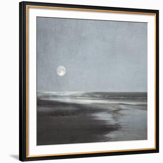 Moonlit Beach-Ily Szilagyi-Framed Art Print