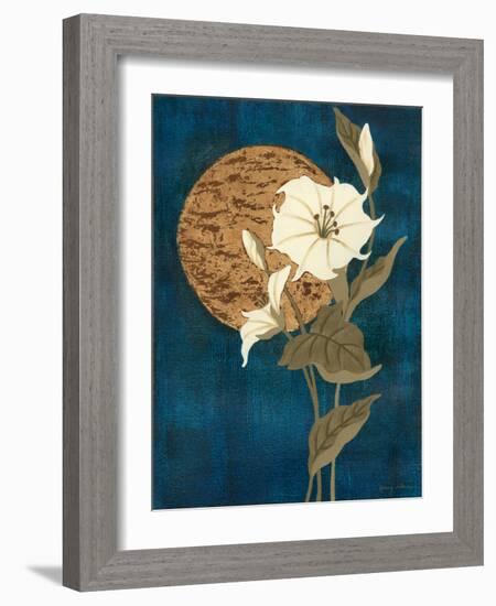 Moonlit Blossoms I-Nancy Slocum-Framed Art Print