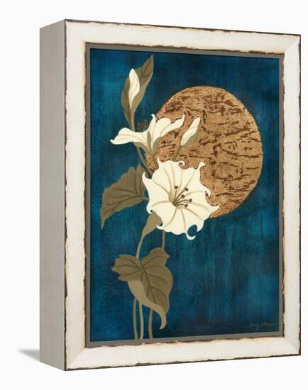 Moonlit Blossoms II-Nancy Slocum-Framed Stretched Canvas