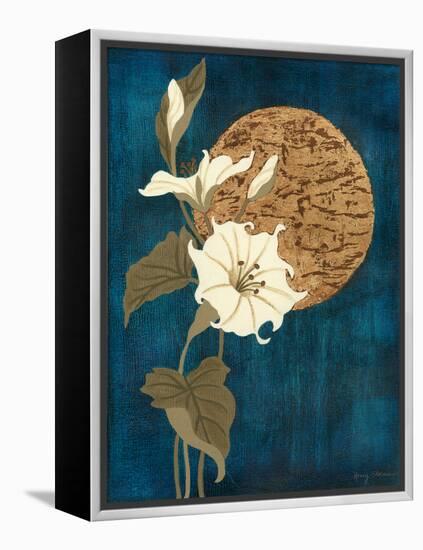 Moonlit Blossoms II-Nancy Slocum-Framed Stretched Canvas