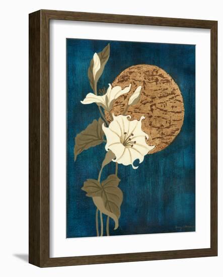 Moonlit Blossoms II-Nancy Slocum-Framed Art Print