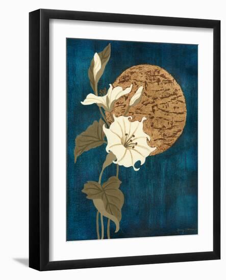 Moonlit Blossoms II-Nancy Slocum-Framed Art Print