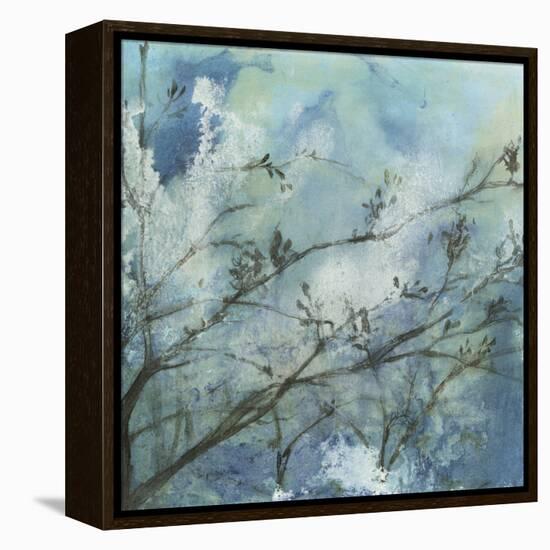 Moonlit Branches I-Jennifer Goldberger-Framed Stretched Canvas