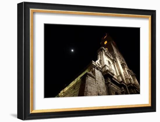 Moonlit Church-Charles Glover-Framed Giclee Print