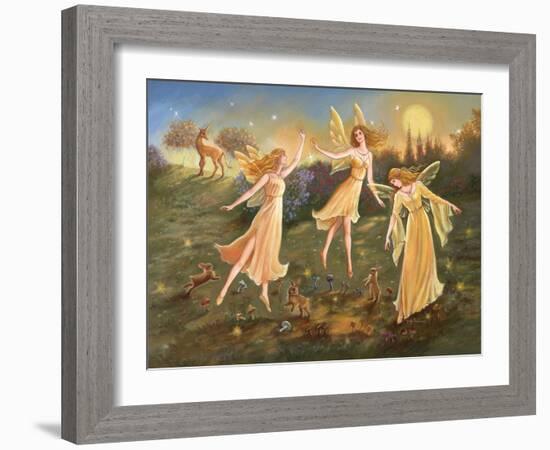 Moonlit Dance-Judy Mastrangelo-Framed Giclee Print