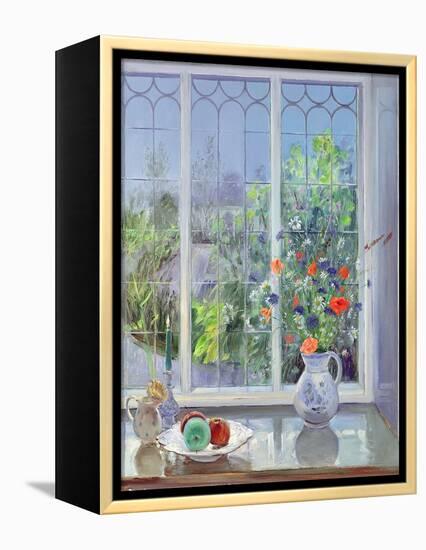 Moonlit Flowers, 1991-Timothy Easton-Framed Premier Image Canvas